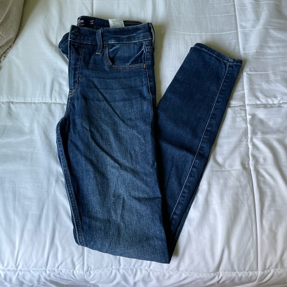 Hollister Mid-Rise Super Skinny Soft Stretch - 5L (W27,L30)